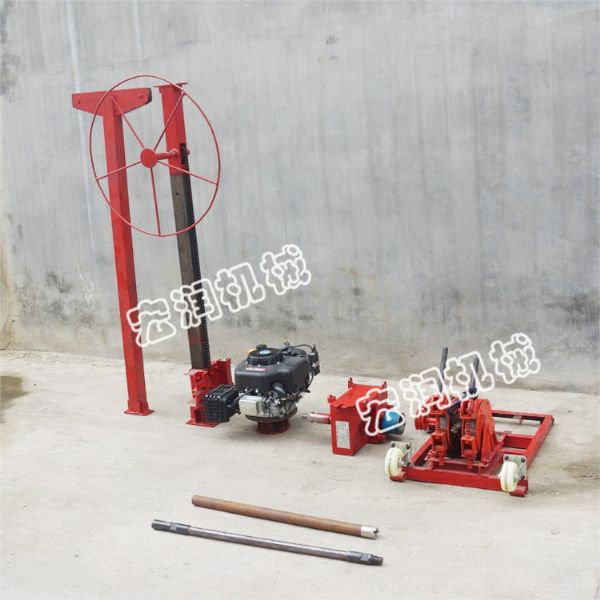廠家生產(chǎn)汽油取芯機(jī)，戶外取芯勘探鉆機(jī)